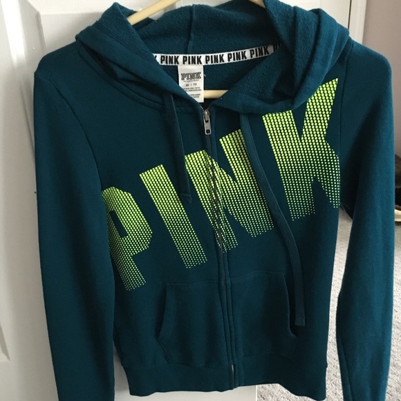 VS PINK Zip-Up Hoodie XS - Picture 1 of 3